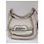 Borsa a mano Coach in pelle beige - vista 3