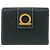 Billetera bifold de cuero Gancini Salvatore Ferragamo Negro