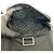 Mochila mini de nylon e couro de bezerro com logo Gucci Preto - vista 11