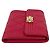 Cartera tri-fold de cuero caviar rosa Chanel Boy - vista 5