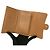 Cartera tri-fold de piel de ternera granulada beige Chanel - vista 7
