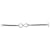 Bracelet en chaîne en argent sterling 925 Arabesque de l'ère Margiela d'Hermès Argenté  - vue 6