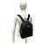 Schwarzer Leder-Rucksack mit Gancini-Logo von Salvatore Ferragamo - Ansicht 2
