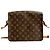 Borsa a spalla mini in pelle Monogram Culteciel di Louis Vuitton Marrone - vista 3