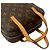 Borsa in pelle Monogram Spontini di Louis Vuitton Marrone - vista 4