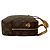 Borsa in pelle Monogram Spontini di Louis Vuitton Marrone - vista 6