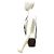 Borsa a Spalla Mini Danube in Pelle Monogram Louis Vuitton Marrone - vista 2