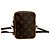 Borsa a Spalla Mini Danube in Pelle Monogram Louis Vuitton Marrone - vista 3