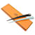 Hermes Hermès Serie Kanzashi Hairpin Hair Pick Set Brown Blue Wood Varnish