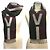Louis Vuitton Echarpe V Historique Herren Schal Bordeaux Khaki - Ansicht 2