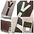 Louis Vuitton Echarpe V Historique Herren Schal Bordeaux Khaki - Ansicht 3