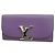 Cartera Larga Vivienne de la Línea Parnassaire de Louis Vuitton Púrpura