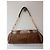 Autre Marque Borsa in pelle e camoscio Marrone - vista 3