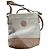 Borsa a Spalla Tommy Hilfiger Monogramma Beige e Pelle Marrone