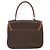 Céline Celine Vintage Umhängetasche aus beschichtetem Macadam-Canvas mittel Braun - Ansicht 2