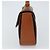 Céline Celine Vintage Umhängetasche aus beschichtetem Macadam-Canvas mittel Braun - Ansicht 3
