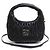 Borsa a spalla piccola Miu Wonder Matelassé in pelle Miu Miu Nero