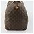 Borsa Keepall Louis Vuitton in tela Monogram 55 Marrone - vista 3