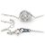 Autre Marque Diamant-Halskette aus Platin PT950/PT850 Vendome Aoyama Silber - Ansicht 3