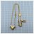 Collana V Essenziale Louis Vuitton D'oro - vista 6