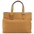 Borsa tote vintage Burberry in pelle Beige