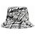 Cappello bucket Oblique Trotter Christian Dior Nero Bianco Beige Arancione