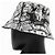 Cappello bucket Oblique Trotter Christian Dior Nero Bianco Beige Arancione - vista 2