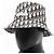Cappello bucket Oblique Trotter Christian Dior Nero Bianco Beige Arancione - vista 6