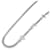 Collana Monogram Louis Vuitton Argento