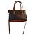 Dooney & Bourke Borsa in pelle nera e marrone Nero