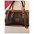 Dooney & Bourke Borsa in pelle nera e marrone Nero - vista 7