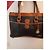 Dooney & Bourke Borsa in pelle nera e marrone Nero - vista 8