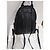 Michael Kors Quilted Black Leather Backpack - view 3