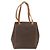 Céline Celine Vintage Macadam Schultertasche aus Canvas und Leder Braun - Ansicht 2