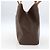 Céline Celine Vintage Macadam Schultertasche aus Canvas und Leder Braun - Ansicht 4
