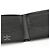 Slender Portafoglio bi-fold in pelle Taiga Louis Vuitton Nero - vista 4