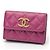 Cartera tríptico morada de Chanel Púrpura