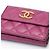 Cartera tríptico morada de Chanel Púrpura - vista 3