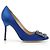 Manolo Blahnik HANGISI Blu - vista 2