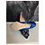 Manolo Blahnik HANGISI Blu - vista 8