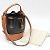 Borsa a Spalla Loewe Balloon Media Marrone Nero - vista 7