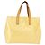 Borsa Reade Monogram Vernis PM di Louis Vuitton Beige