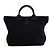 Roseau Longchamp Blue wool tote bag - view 4