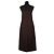 Autre Marque Braunes Wollkleid - Ansicht 4