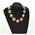 Collana di perle Salvatore Ferragamo metallo Gold Tone Auth 161568V - vista 13