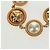 Collana di perle Salvatore Ferragamo metallo Gold Tone Auth 161568V - vista 3
