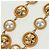 Collana di perle Salvatore Ferragamo metallo Gold Tone Auth 161568V - vista 4