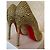 Décolleté Strass "So Kate" di Christian Louboutin D'oro - view 2