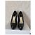 Tacchi a piattaforma in pelle nera Dior Nero - vista 2
