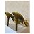 Versace veredelte Schlangenleder-Absatzmules Golden - Ansicht 5